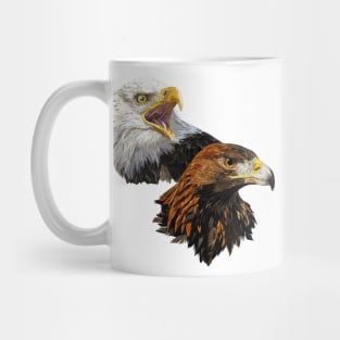 American Pigargo and Golden Eagle Mug